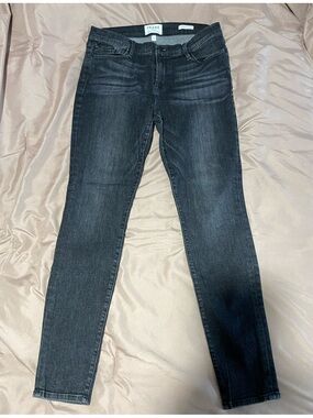 Frame Denim Le Skinny de Jeanne Jeans Baxter Wash Black Wash Size 31